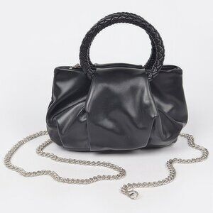 Braided Handle Crossbody Bag